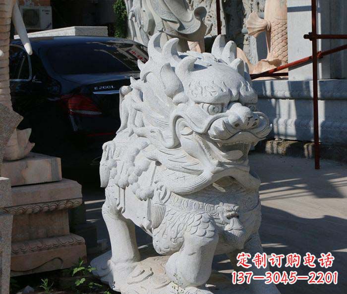 周口精致的麒麟雕塑,艺术之美绽放世间