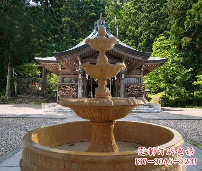 周口三层喷泉公园石雕