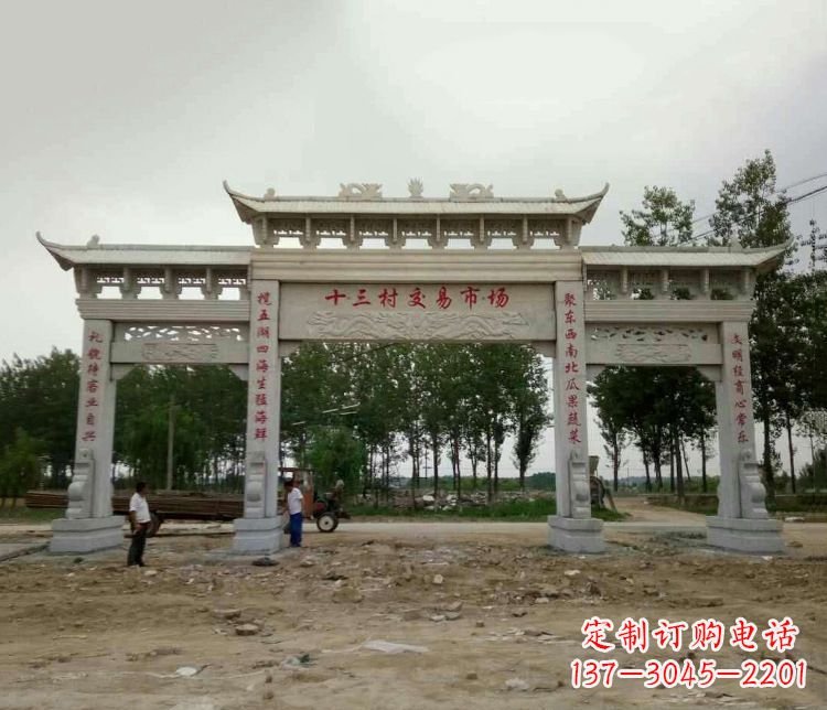 周口精美石牌坊雕塑,令你惊艳无比