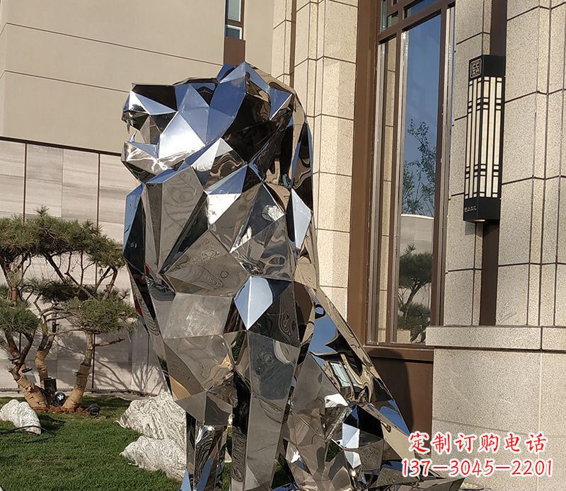周口狮子雕塑门口摆件