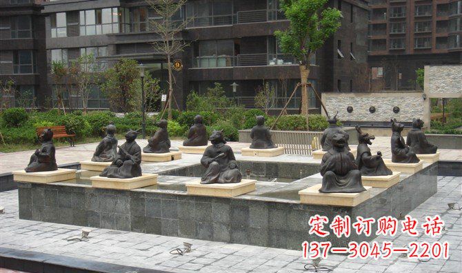 周口中领雕塑:传承十二生肖文化的铜雕精品