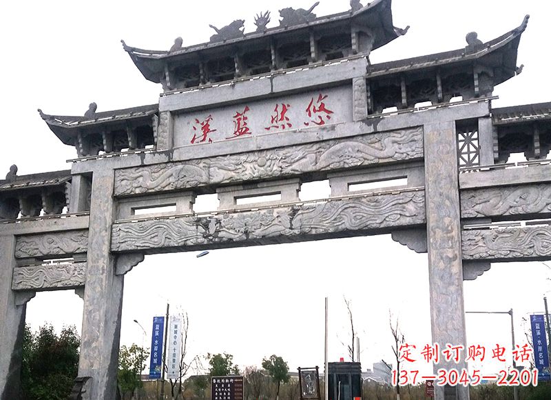 周口中领雕塑-最优质的牌坊雕塑定制
