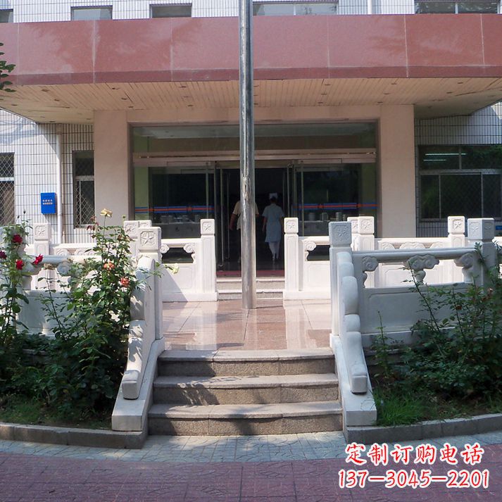 周口石雕校园国旗台
