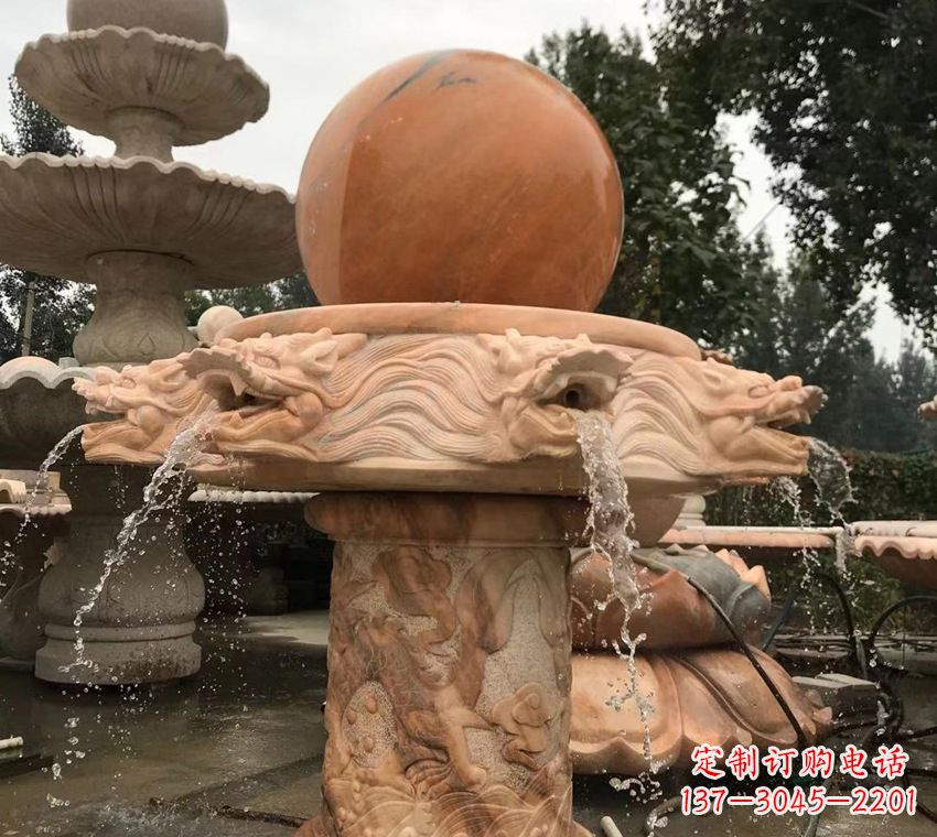 周口石雕自然流水喷泉