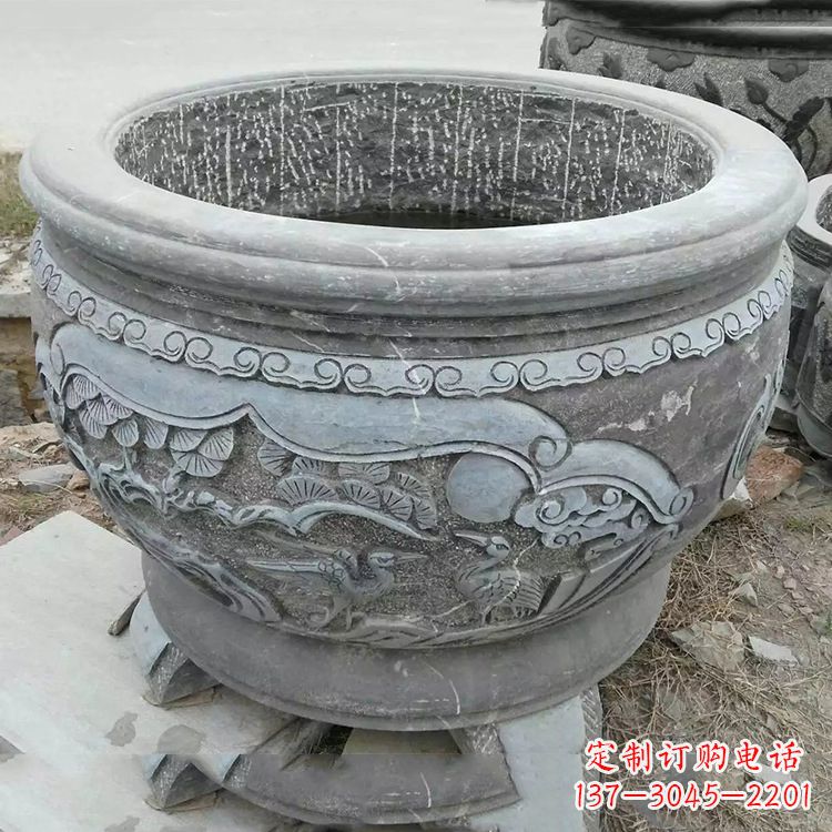 周口石刻园林鱼缸