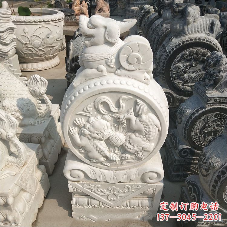 周口石门墩石雕