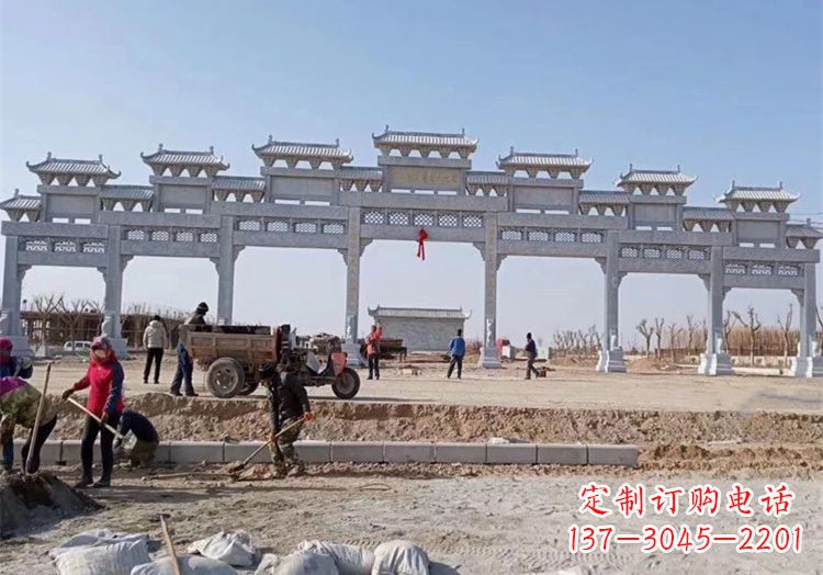 周口石牌坊九楼