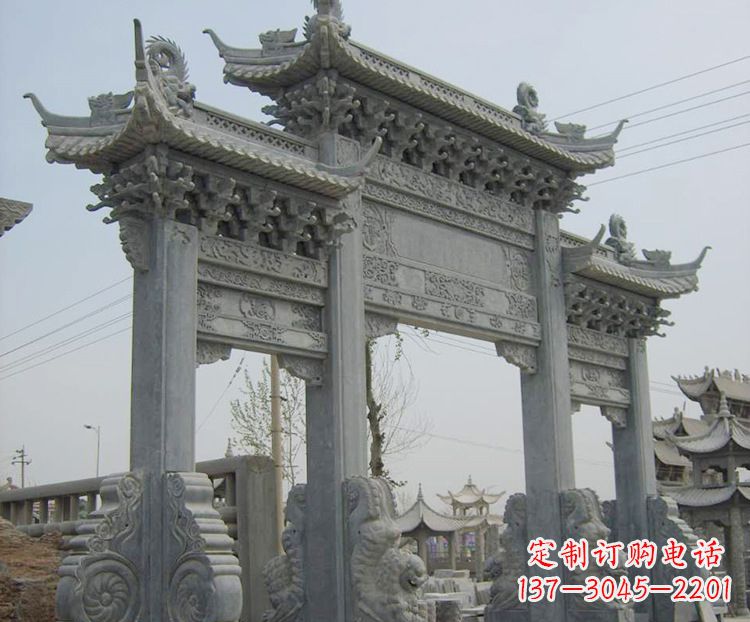 周口石牌坊与石牌楼