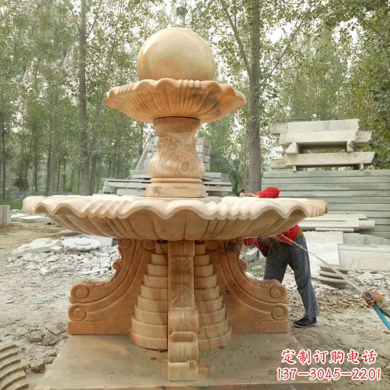 周口石头风水球