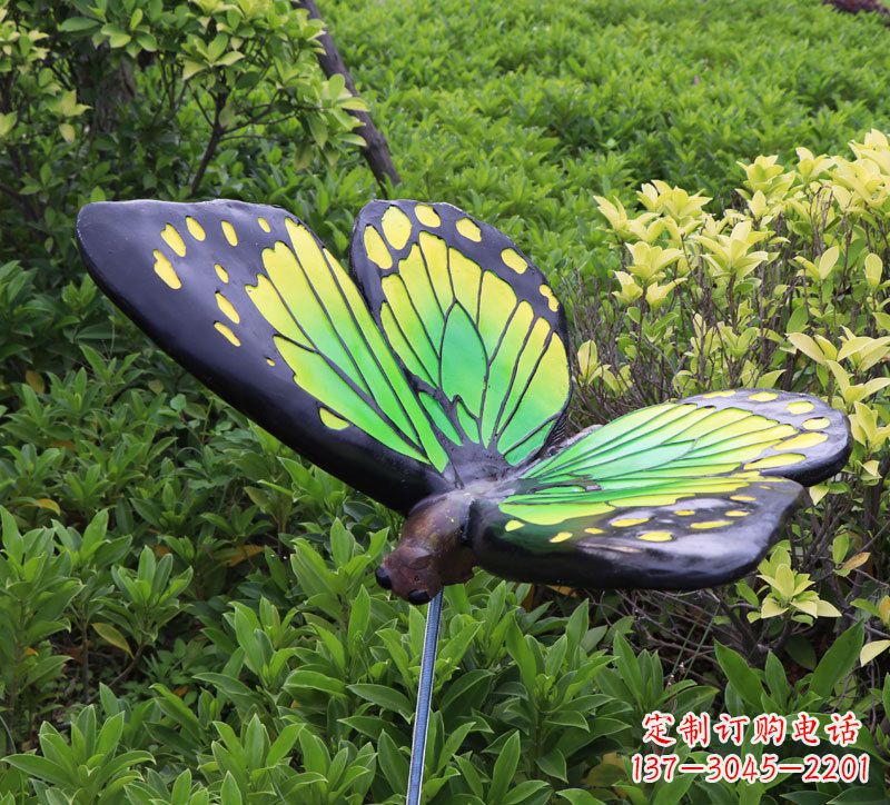 周口树脂仿真蝴蝶昆虫雕塑