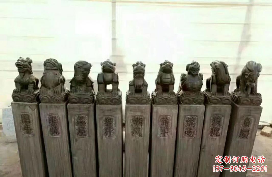 周口栓马桩石雕