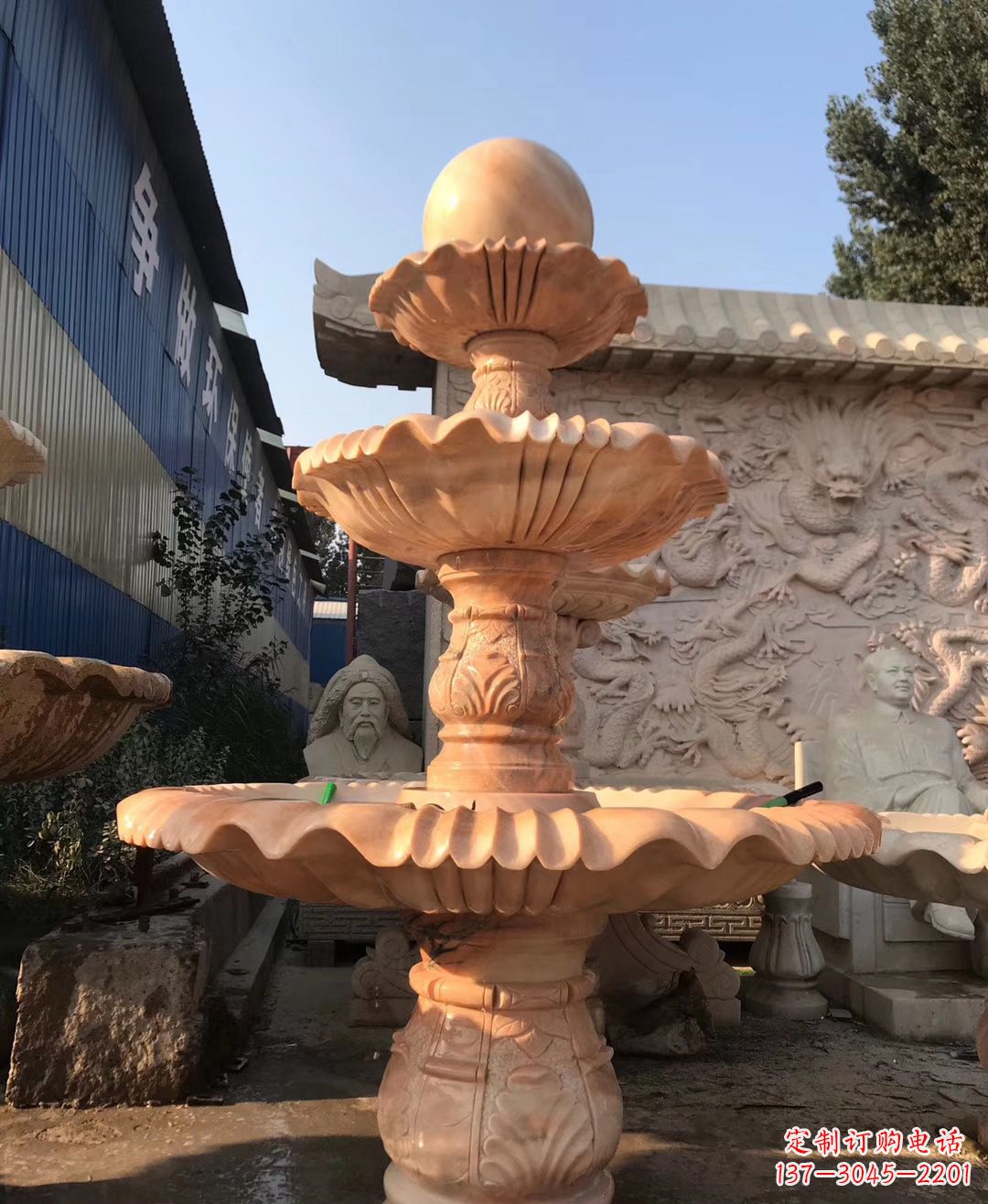 周口水池风水球