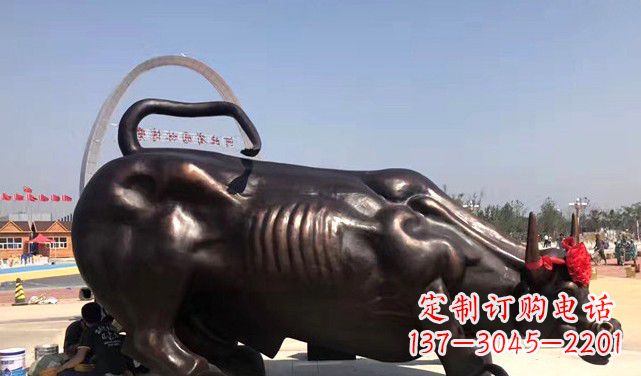 周口水牛铜雕
