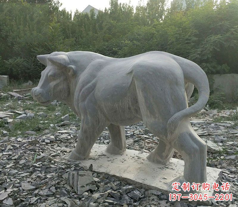 周口水牛雕公园动物雕塑