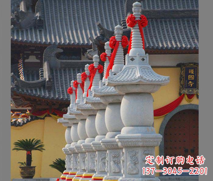 周口寺庙景观舍利塔石雕
