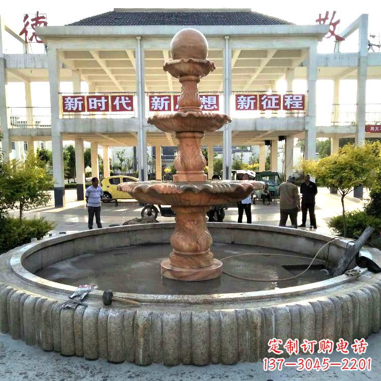 周口天使喷泉石雕
