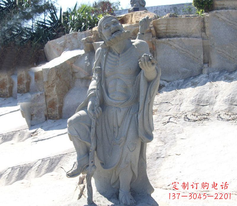 周口铁拐李八仙雕塑