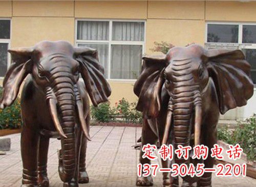 周口铜雕大象222
