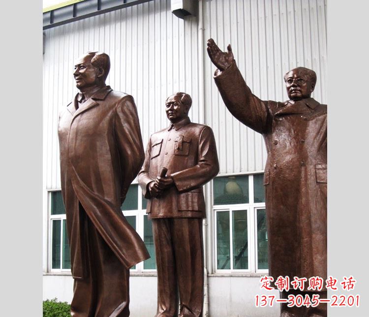 周口铜雕东方伟人雕塑
