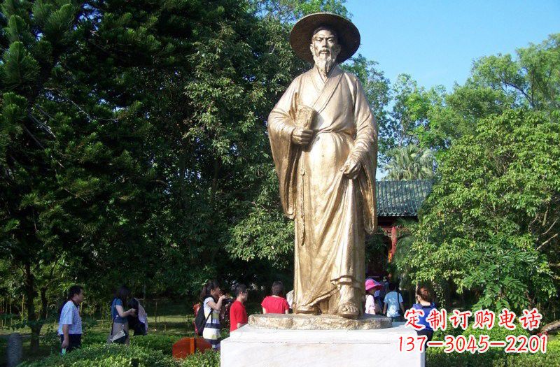 周口铜雕古代名人苏轼苏东坡