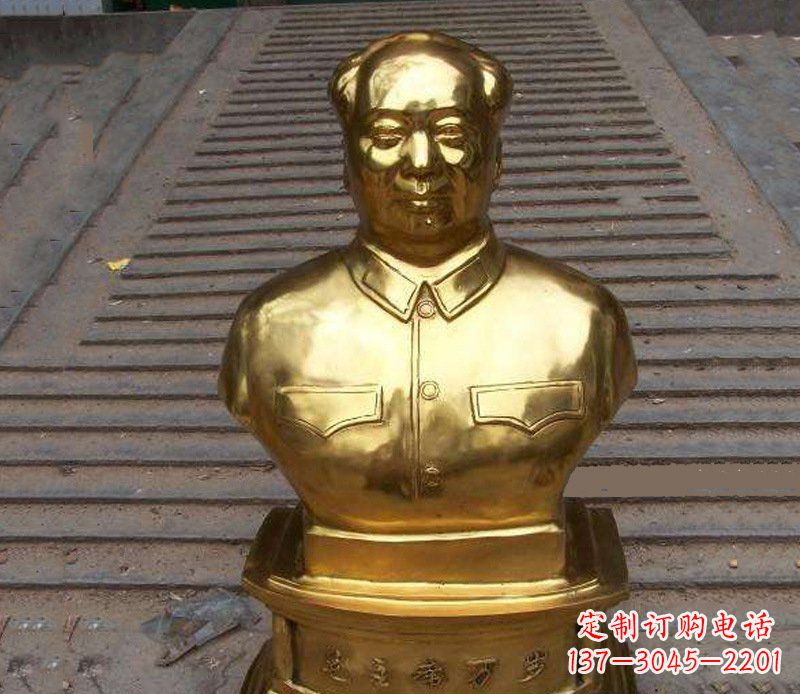 周口铜雕广场伟人雕塑摆件