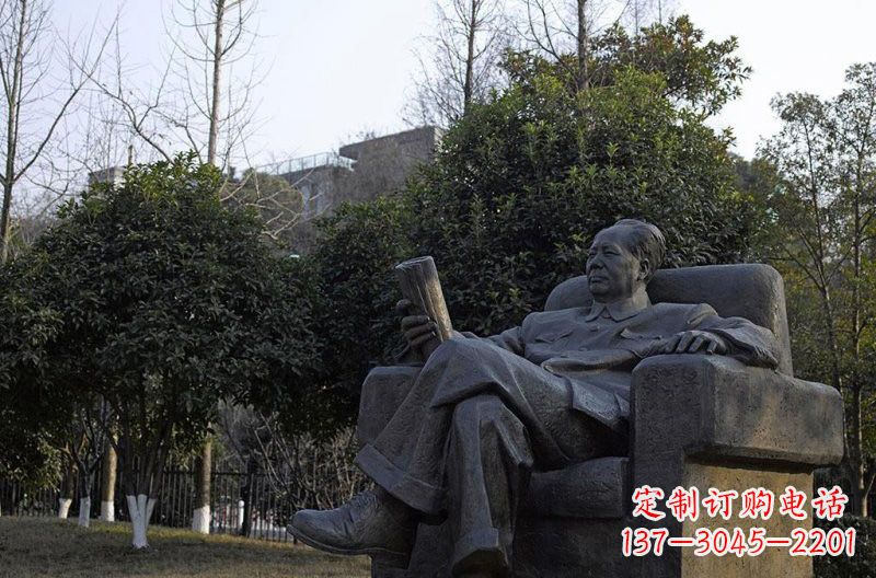 周口铜雕毛泽东伟人雕塑