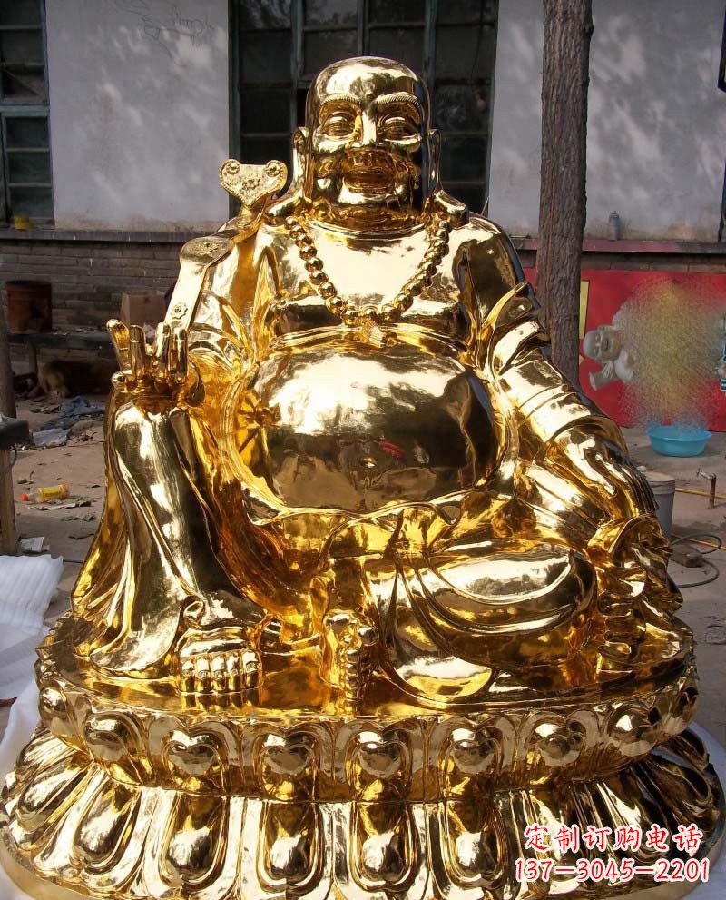 周口铜雕弥勒佛