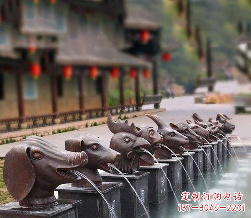 周口铜雕喷泉