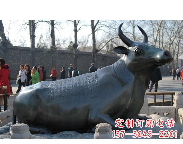 周口铜雕孺子牛