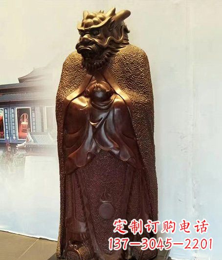 周口铜雕兽首人身十二生肖