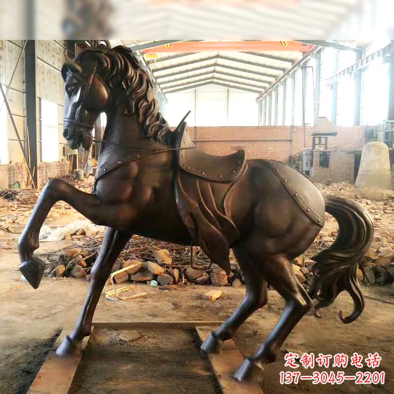 周口铜雕战马