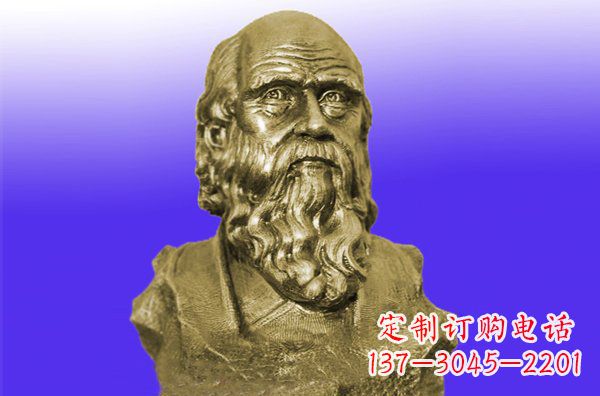周口托尔斯泰头像铜雕