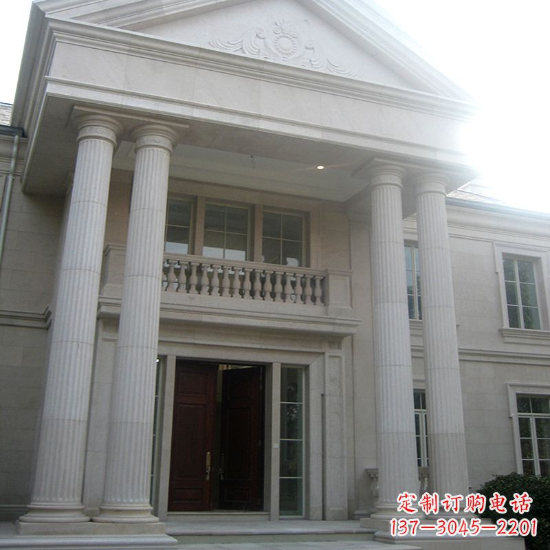 周口外墙罗马柱石雕