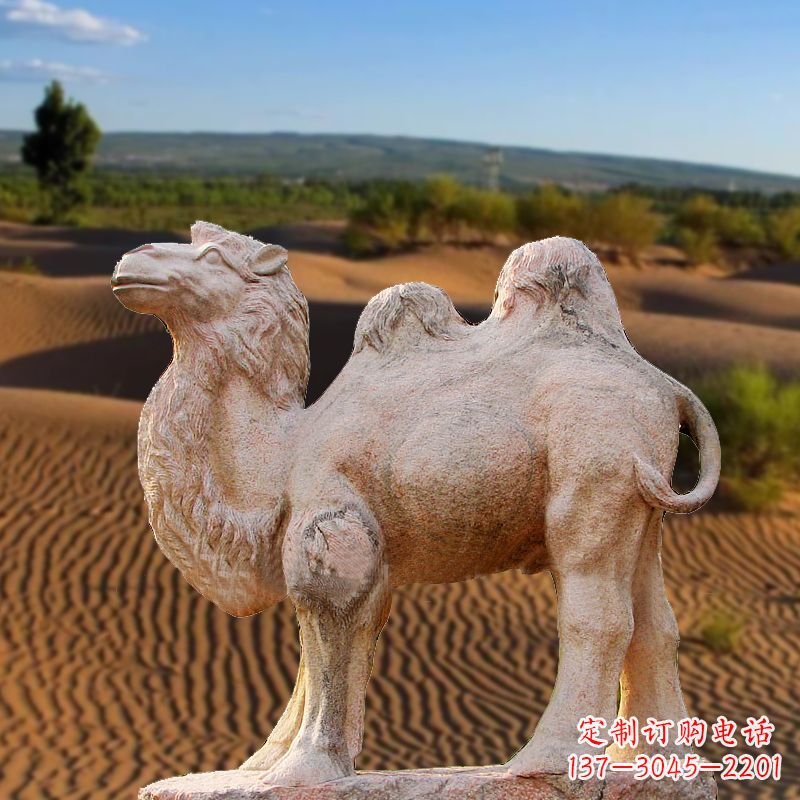 周口晚霞红大理石骆驼