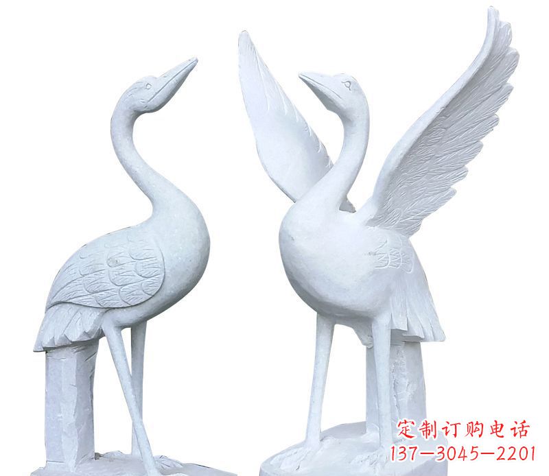 周口仙鹤公园动物石雕