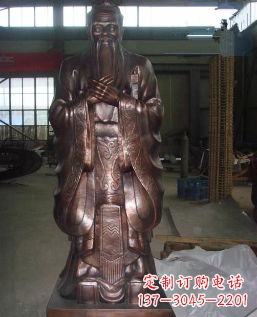 周口先师孔子雕塑