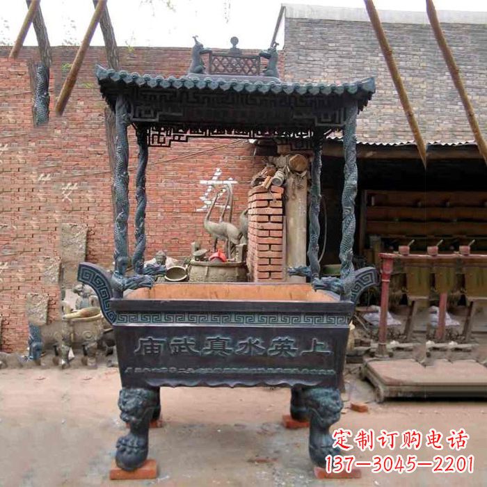 周口现代铜香炉