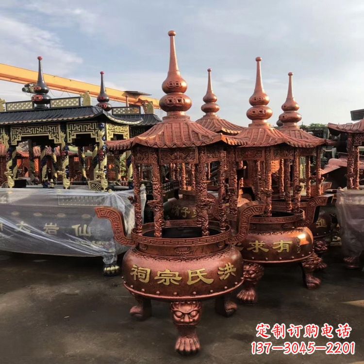 周口香炉铜雕