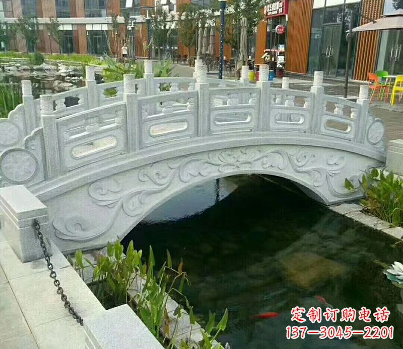 周口小区景观石桥栏杆