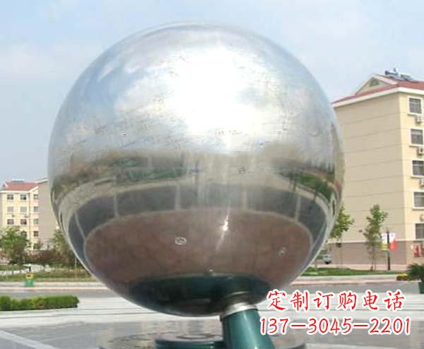 周口校园不锈钢抽象地球仪雕塑