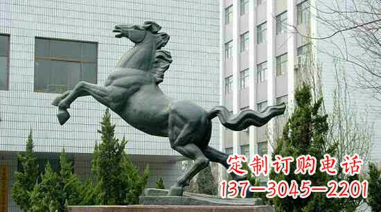 周口校园龙马精神铜雕
