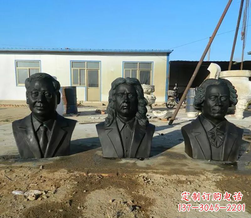周口校园名人铜雕