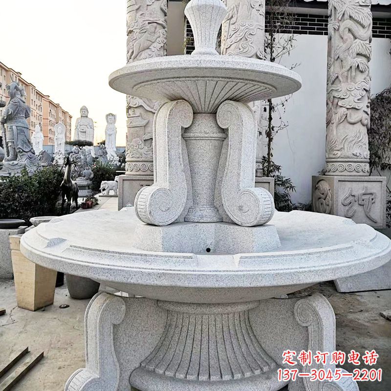 周口许愿池喷泉 石雕