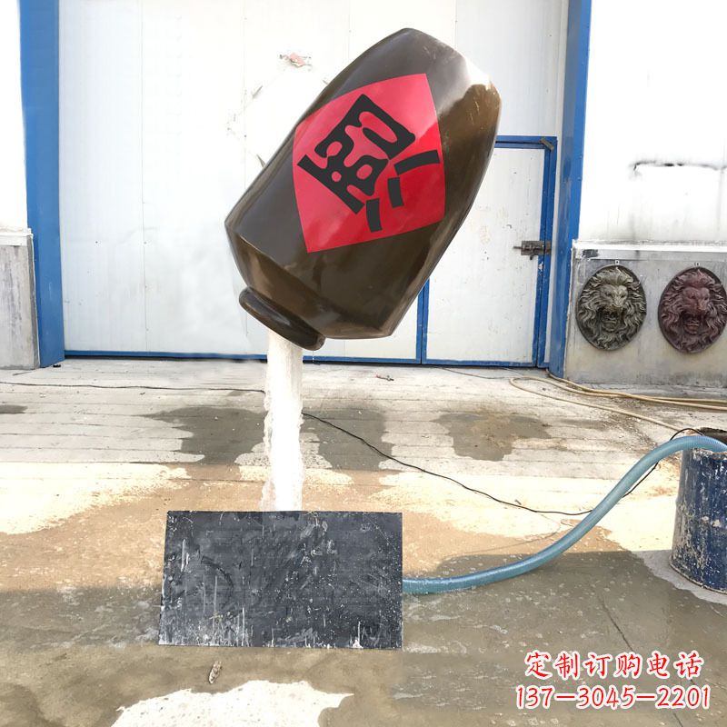 周口悬空酒壶流水喷泉