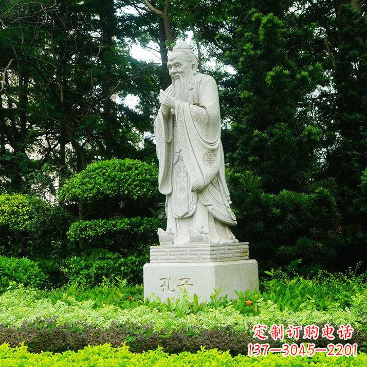周口学校名人铜像雕塑 孔子铜像雕塑
