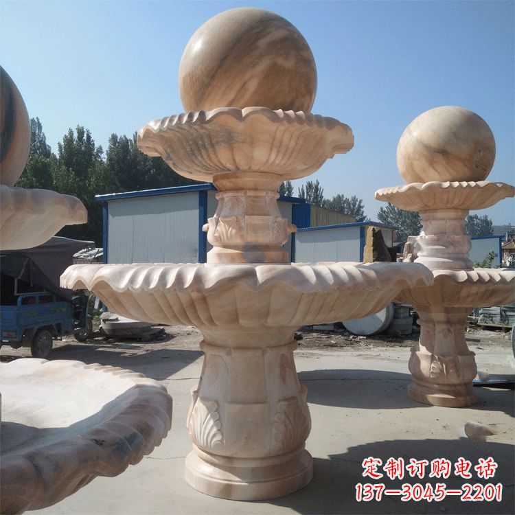 周口一米的喷泉石雕