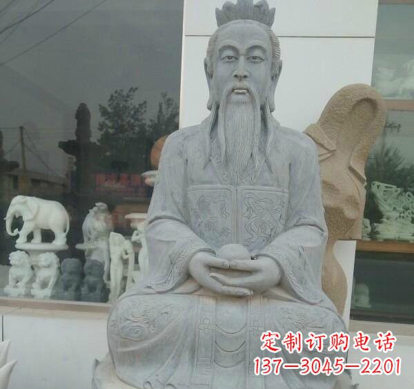 周口元始天尊神像石雕