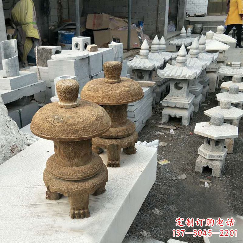 周口园林仿古石灯笼