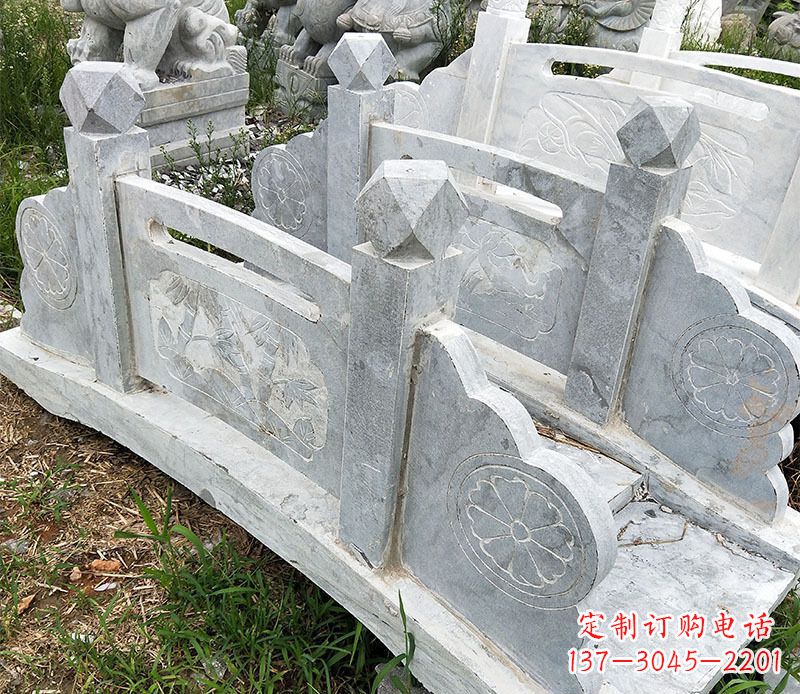 周口园林仿古石拱桥景观石雕 (2)