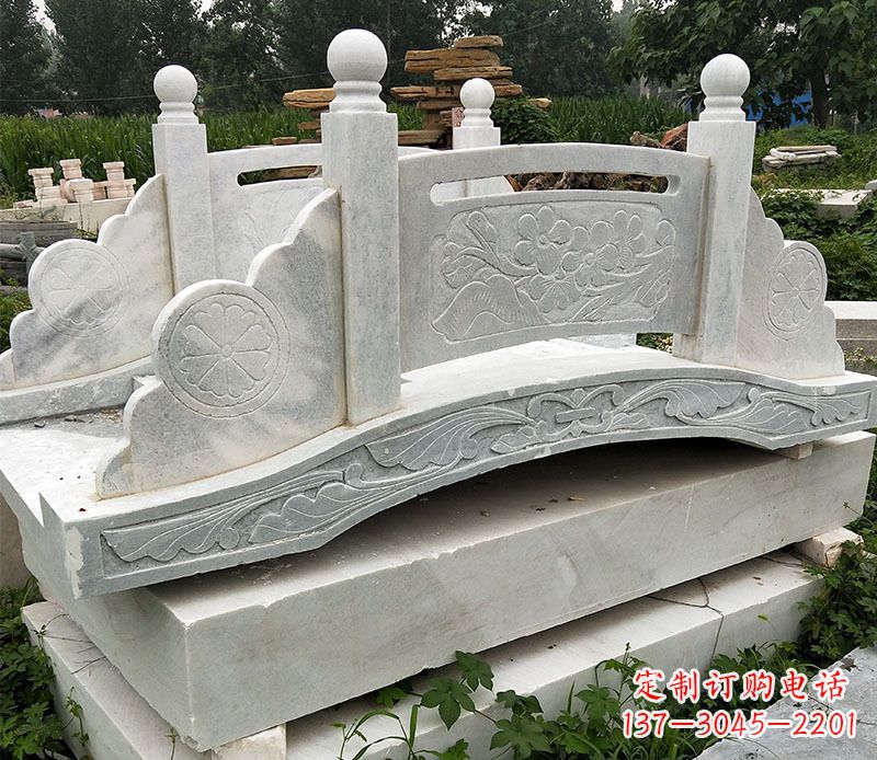 周口园林仿古石拱桥景观石雕